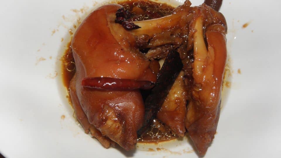 マーシーの3分中華料理クッキング 中華風豚足煮込み 猪脚