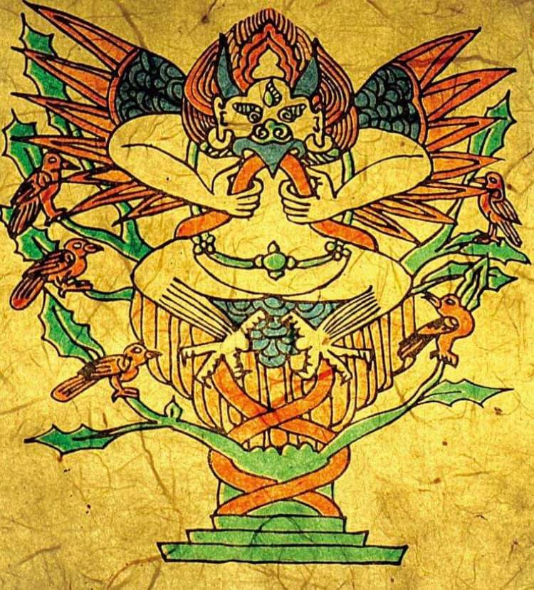 普段は農民として働き、住民の依頼を受けた時にトンパの活動を行うナシ族(李さん特別編)