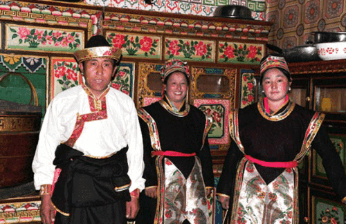 インドのアルナーチャル・プラデーシュ州の他、チベット自治区にも生活している門巴族(メンパ族)(李さん特別編)