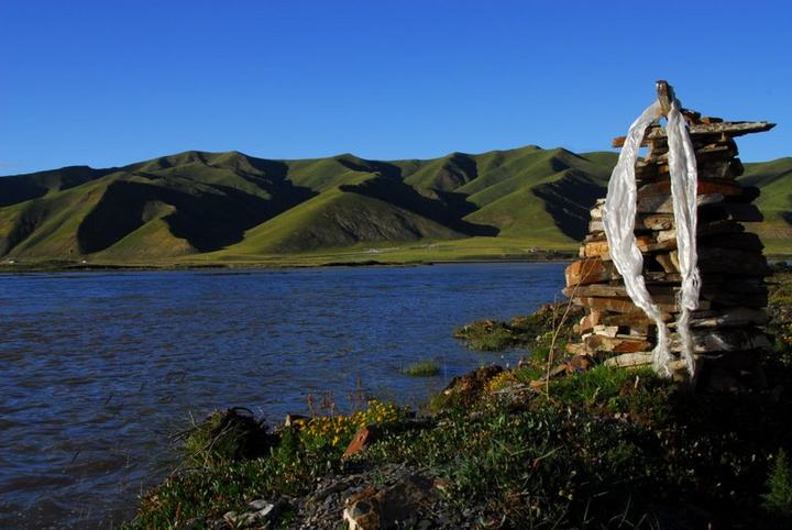 悠久の大河、黄河の源流(何さん特別編)