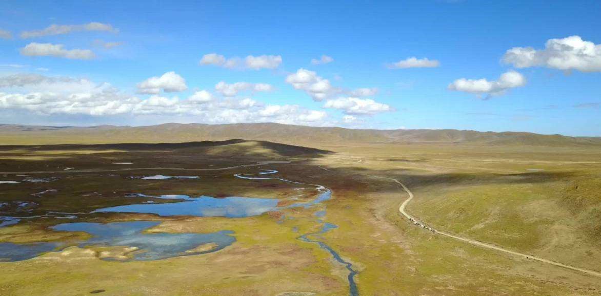 悠久の大河、黄河の源流(何さん特別編)